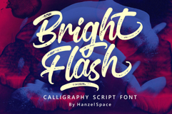 Bright Flash Script Font Product Image 1