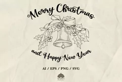 Merry Christmas Svg Png Eps Product Image 1