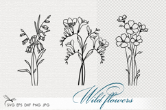Wildflowers SVG Product Image 1