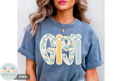 Gigi PNG | Preppy Gigi PNG | Spring Summer Floral Gigi PNG Product Image 2