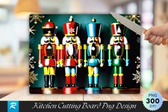 Vintage Nutcracker Engraved Cutting Board PNG Design Product Image 1