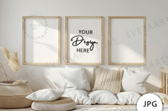Frames Mockup, Baby Room Mockup JPG Product Image 1