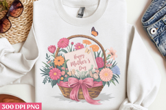 Happy Mothers Day Floral PNG Product Image 2