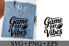Game Day Vibes Svg | Sport Svg | Shirt Svg Product Image 2