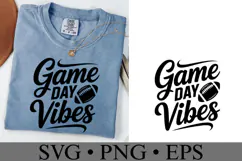 Game Day Vibes Svg | Sport Svg | Shirt Svg Product Image 2