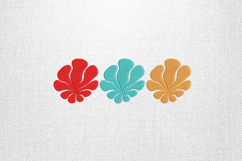 Color Trio Floral Embroidery Design Product Image 1