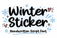 Winter Sticker Product Image 1