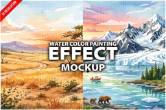 Watercolor Painting Effect Product Image 1