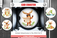 Car Coaster Wild Animal Adventures Product Image 1