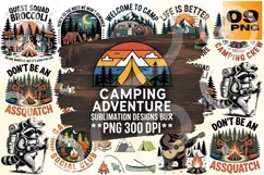 Camping Adventure PNG Bundle 9 Product Image 1