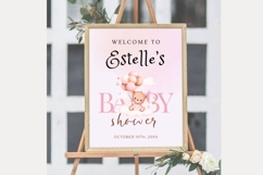 Baby Shower Welcome Template 6 Product Image 1