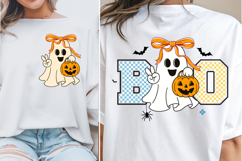 BOO Spooky Vibes Kids Halloween PNG, Spooky Ghost PNG, BOO Product Image 3