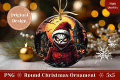 Christmas Monster Ornament, Creepy Village Ornament Design Product Image 1