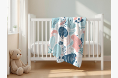 Draped baby blanket mockup Product Image 2