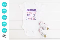 Cousins Make the Best of Friends SVG Product Image 2