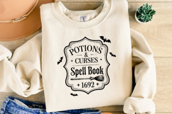 Spell Book Svg | Halloween Svg | Shirt Svg Product Image 2