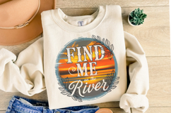 Find me on the River svg | Svg Files for Cricut | Shirt Svg Product Image 2
