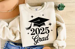 2025 Grad svg | Graduation Svg | Shirt Svg Product Image 2