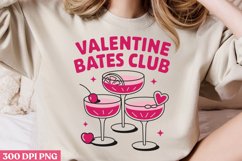 Valentine bates club PNG, Sweet Valentines Sublimation PNG Product Image 2