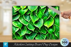 Leaves Cutting Board Sublimation Design Product Image 1