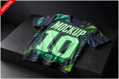 T-Shirt On Marble Surface Product Image 1