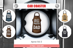 Car Coaster Apron Product Image 1