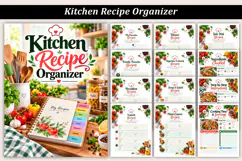 Kitchen Recipe Organizer Product Image 1