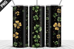 3D St Patrick&#039;s Day Tumbler Wrap| Sublimation Design Product Image 2
