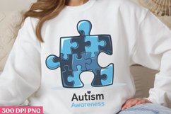 Autism awareness PNG, Autism Sublimation PNG Product Image 2