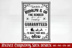Rudolph & co fine reindeer treats guaranteed to make your no Product Image 2