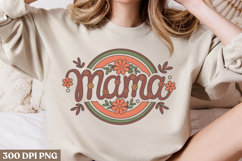Mama PNG, Vintage Flowers Sublimation PNG Product Image 2
