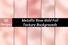 Rose Gold Foil Texture Backgrounds Product Image 1