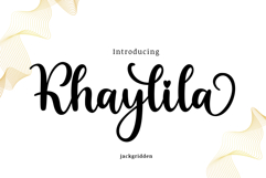 Khaylila Font Product Image 1