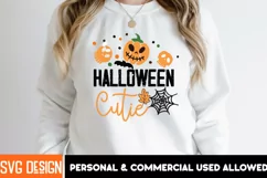 Halloween Cutie Retro Halloween SVG | Halloween Ghost SVG Product Image 2
