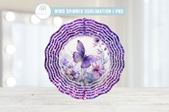 Sparkle Butterfly Spring Wind Spinner Product Image 1