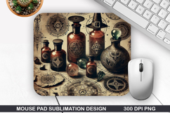 Halloween Mouse Pad Sublimation, Halloween Mouse Pad PNG Product Image 1