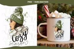 Cozy Season | Sweater Weather | Christmas Girl Product Image 2