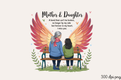 Mother &amp; Daughter, A bond PNG Product Image 2