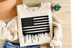 USA Flag Svg Design | Svg Cut Files | Shirt Svg Product Image 2