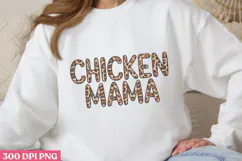 Chicken Mama PNG, Chicken Farm Sublimation PNG Product Image 2
