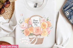 Happy Mothers Day Floral PNG Product Image 2