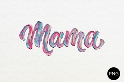 Mama Brushstroke PNG, Mother's Day Sublimation Design Product Image 1