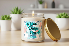 Editable Soy candle mockup Product Image 2