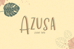 Azusa Sans - A Font Trio Product Image 1