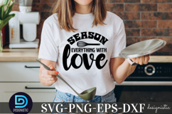 season everything with love SVG, Kitchen SVG Product Image 2