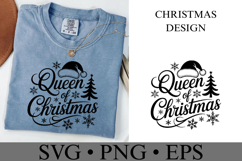 Queen of Christmas Svg | Christmas svg | Shirt Svg Product Image 2