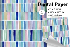 Stripe Pattern Background Gift Wrap Wallpaper Digital Paper Product Image 1