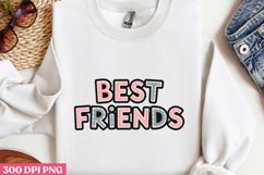 BEST FRIENDS PNG, Friendship Sublimation PNG Product Image 2