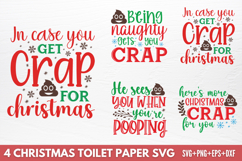 Christmas Toilet Paper SVG Product Image 1