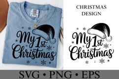 My 1st Christmas Svg | Christmas svg | Shirt Svg Product Image 2